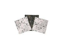 Gray Leaves Reversible Placemats