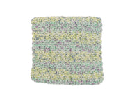 Handmade crocheted wash cloth