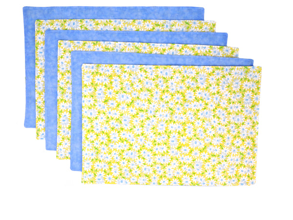 Daisy Sunshine and Blue Skies Placemats