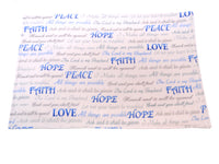 Faith Hope Love Friendship Placemats