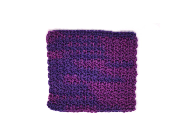 Shades of Purple Washcloth
