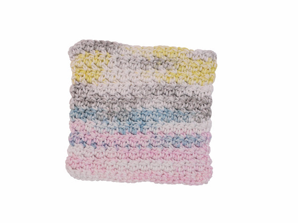 Handmade crocheted wash cloth