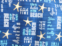 On Beach Time (extra large) Bag Holder and Dispenser