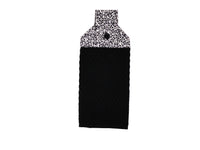 Hand towel, Hanging towel, Black, Hanging Kitchen Towel