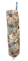 Pink and Blue Floral Bag Holder & Dispenser