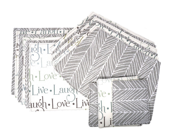 Live Laugh Love Placemats
