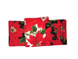 Christmas Poinsettia Reversible Placemats